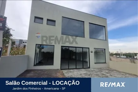 Sala Comercial para alugar, 243m² no Loteamento Residencial Jardim dos Pinheiros, Americana