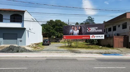 Lote/Terreno para alugar, 519m² no Boa Vista, Joinville