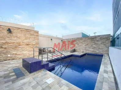 Apartamento com 2 Quartos para alugar, 59m² no Vila Mathias, Santos