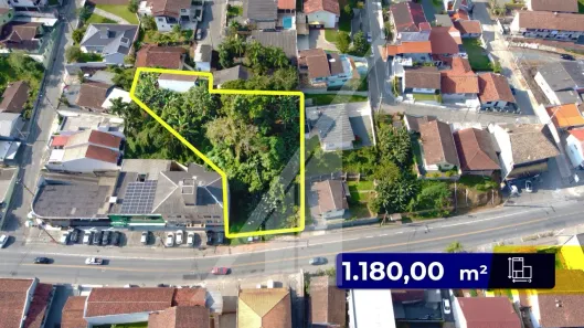 Lote/Terreno à venda, 1180m² no Itoupava Norte, Blumenau