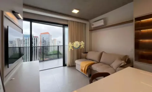 Flat com 1 Quarto para alugar, 42m² no Vila Olímpia, São Paulo