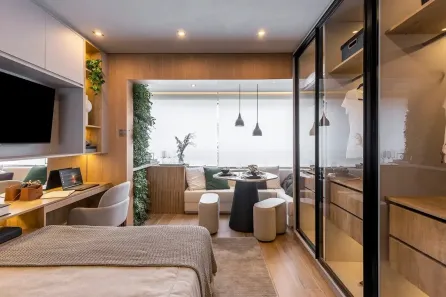 Apartamento com 1 Quarto à venda, 26m² no Vila Pirajussara, São Paulo