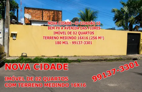 Casa com 2 Quartos à venda, 70m² no Nova Cidade, Manaus