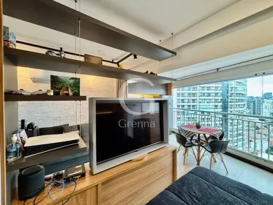 Apartamento com 1 Quarto para venda ou aluguel, 34m² no Pinheiros, São Paulo