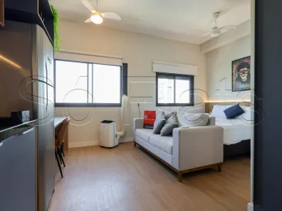 Flat com 1 Quarto para alugar, 24m² no Pinheiros, São Paulo