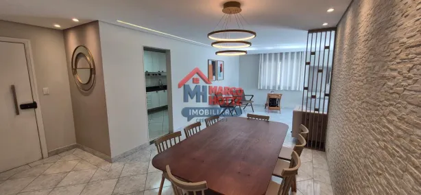 Apartamento com 3 Quartos para alugar, 125m² no Tupi, Praia Grande