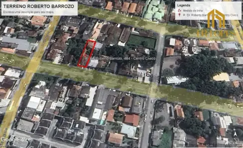Lote/Terreno à venda, 495m² no São Francisco, Curitiba