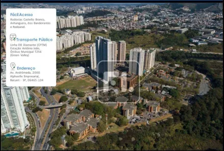 Sala Comercial para alugar, 280m² no Green Valley Alphaville, Barueri