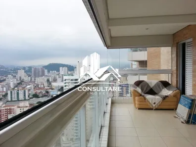 Apartamento com 2 Quartos à venda, 109m² no Gonzaga, Santos