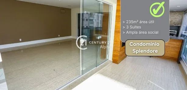 Apartamento com 3 Quartos à venda, 235m² no Alphaville Centro Industrial e Empresarial/Alphaville., Barueri