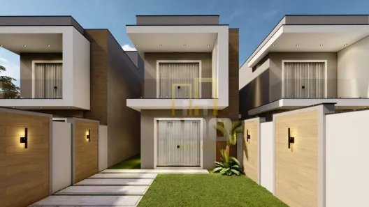 Casa com 3 Quartos à venda, 88m² no Chácara Mariléa, Rio das Ostras