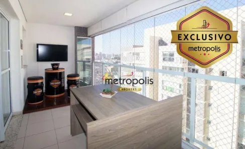 Apartamento com 3 Quartos à venda, 113m² no Santo Antônio, São Caetano do Sul