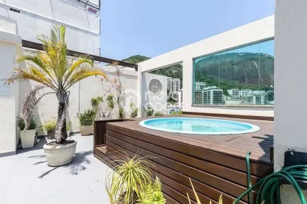 Cobertura com 1 Quarto à venda, 172m² no Humaitá, Rio de Janeiro