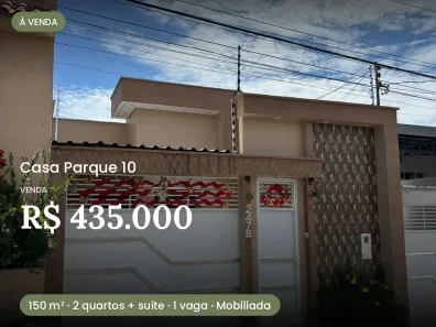 Casa com 2 Quartos à venda, 150m² no Parque 10 de Novembro, Manaus