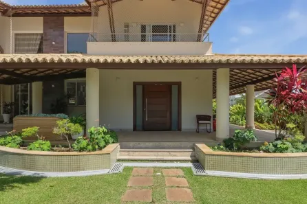 Casa de Condomínio com 4 Quartos à venda, 359m² no Busca Vida (Abrantes), Camaçari