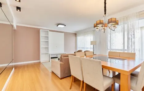 Apartamento com 3 Quartos para alugar, 107m² no Campo Comprido, Curitiba