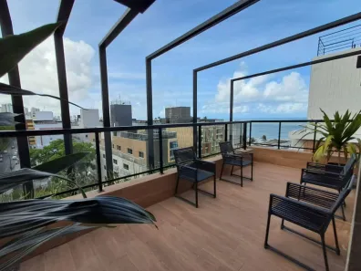 Flat com 1 Quarto à venda, 18m² no Cabo Branco, João Pessoa