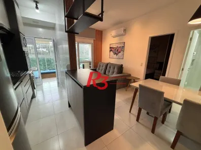 Apartamento com 1 Quarto à venda, 50m² no José Menino, Santos