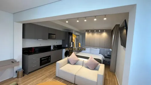 Flat com 1 Quarto para alugar, 39m² no Pinheiros, São Paulo