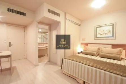 Flat com 1 Quarto para alugar, 28m² no Jardim Paulista, São Paulo