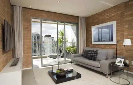 Apartamento com 1 Quarto para alugar, 72m² no Vila Nova Conceição, São Paulo