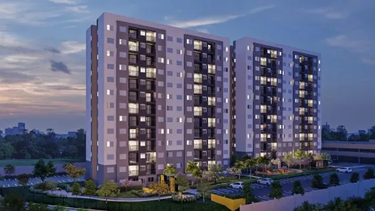 Apartamento com 2 Quartos à venda, 55m² no Vila São Francisco, Hortolândia