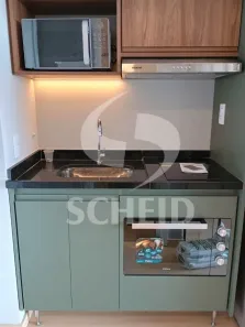 Flat com 1 Quarto à venda, 27m² no Santo Amaro, São Paulo