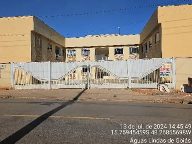 Apartamento com 1 Quarto à venda, 39m² no Parque da Barragem Setor 04, Águas Lindas de Goiás