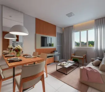 Apartamento com 2 Quartos à venda, 46m² no Pindaí, Paço do Lumiar