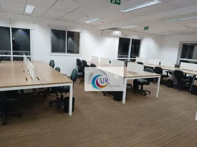 Sala Comercial para alugar, 135m² no Cidade Monções, São Paulo