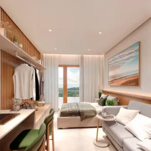 Apartamento com 1 Quarto à venda, 28m² no Tamandaré, Praia de Tamandaré