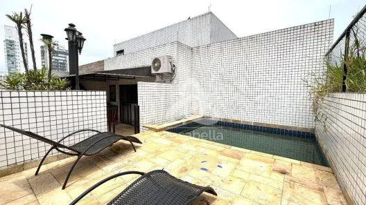 Cobertura com 4 Quartos para alugar, 270m² no Boqueirão, Santos