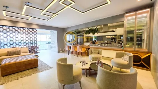 Apartamento com 3 Quartos para alugar, 219m² no Boqueirão, Santos