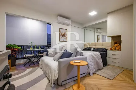 Flat com 1 Quarto para alugar, 28m² no Pinheiros, São Paulo