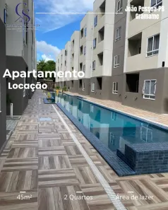 Apartamento com 2 Quartos para alugar, 45m² no Gramame, João Pessoa