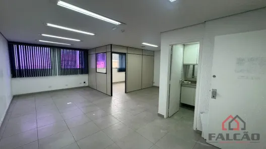 Sala Comercial para alugar, 52m² no Centro, Santos