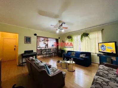 Apartamento com 3 Quartos à venda, 152m² no Gonzaga, Santos