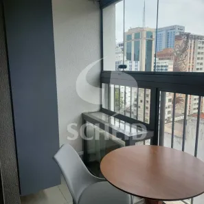 Apartamento com 1 Quarto para alugar, 24m² no Consolação, São Paulo