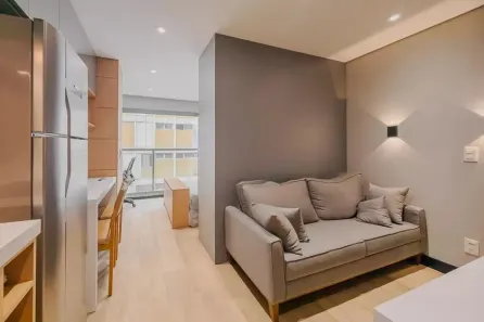 Kitnet com 1 Quarto à venda, 30m² no Cerqueira César, São Paulo