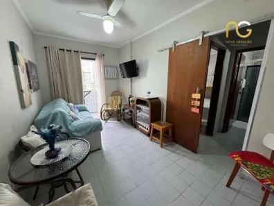 Apartamento com 1 Quarto à venda, 52m² no Canto do Forte, Praia Grande