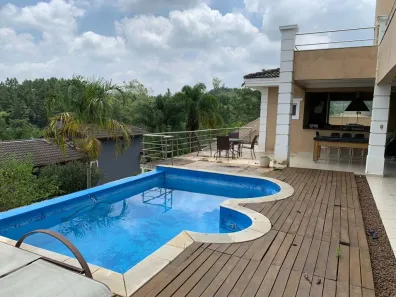 Casa de Condomínio com 4 Quartos à venda, 467m² no Jardim Indaiá, Embu das Artes
