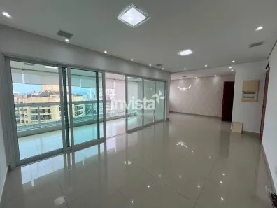 Apartamento com 3 Quartos para alugar, 167m² no Ponta da Praia, Santos