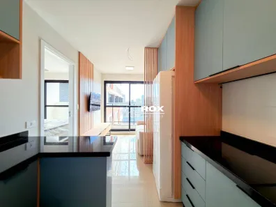 Apartamento com 1 Quarto para alugar, 36m² no Centro, Curitiba