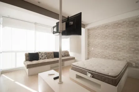 Kitnet com 1 Quarto à venda, 34m² no Brooklin Paulista, São Paulo
