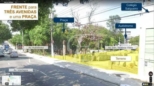 Lote/Terreno à venda, 3523m² no Interlagos, São Paulo