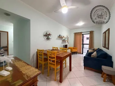 Apartamento com 2 Quartos para alugar, 80m² no Guilhermina, Praia Grande