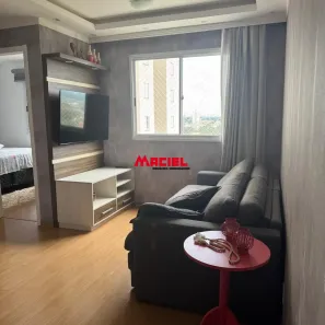 Apartamento com 2 Quartos para alugar, 47m² no Jardim Copacabana, São José dos Campos