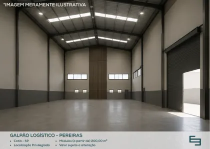 Galpão/Depósito/Armazém para alugar, 400m² no Chácara Real (Caucaia do Alto), Cotia