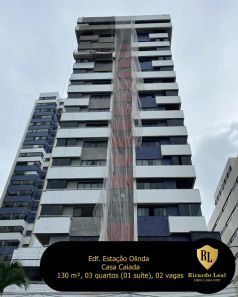 Apartamento com 3 Quartos à venda, 130m² no Casa Caiada, Olinda