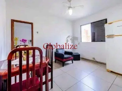 Apartamento com 1 Quarto para alugar, 36m² no José Menino, Santos